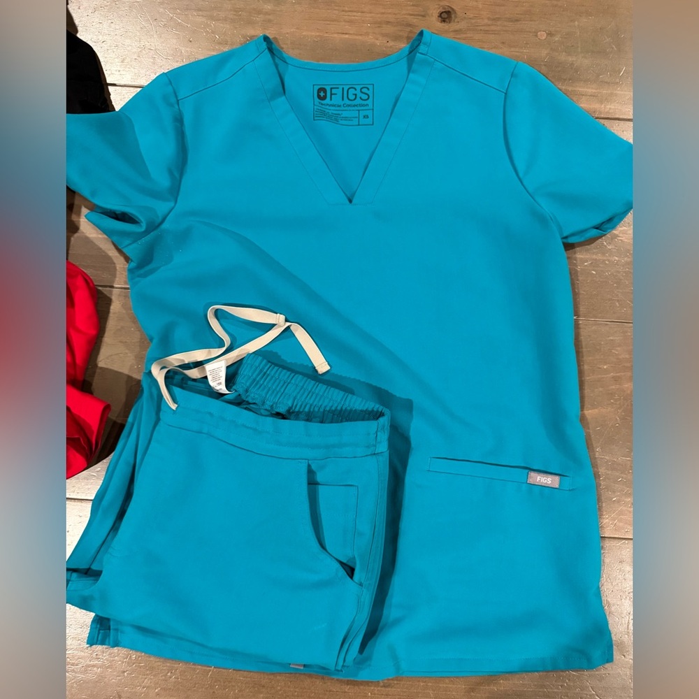 Figs Teal Set XS Casma and S Yola